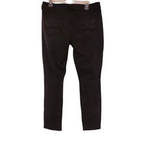 Decree womens junior jeans Black Distressed Super Skinny Slim Stretch size 15